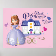 Sofia: Best Princess in Class Print