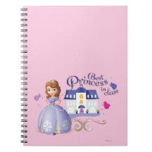 Sofia: Best Princess in Class Spiral Notebooks