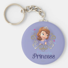 Sofia: Properly Princess Keychain