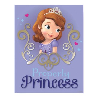 Sofia: Properly Princess Poster