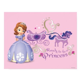 Sofia: Ready to be a Princess Print