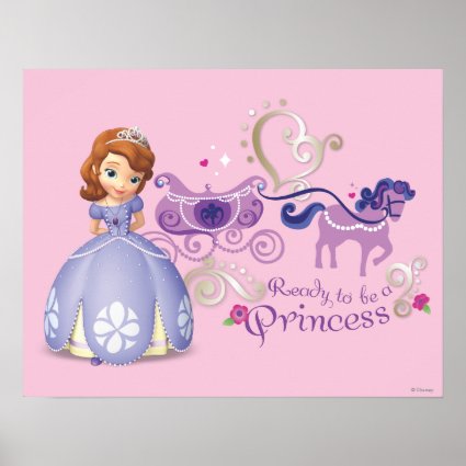 Sofia: Ready to be a Princess Print