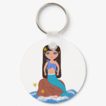 Sofia the Mermaid Keychain by KirstenEdwards Sofia the Mermaid Keychain