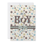 Soft as a Teddy Bear Invitation Card