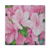 Soft Azaleas Magnet