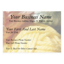 Soft Balls Of Yarn Business Card