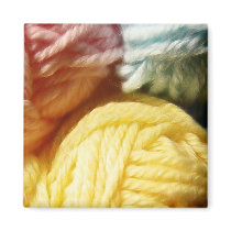 Soft Balls Of Yarn Magnets