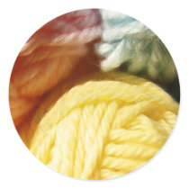 Soft Balls Of Yarn Stickers