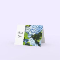Soft Blue Hydrangea Thank You cards