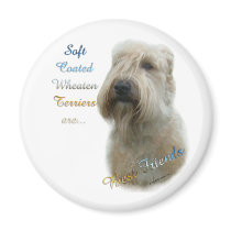 Soft Coated Wheaten Terrier Best F... - Magnet