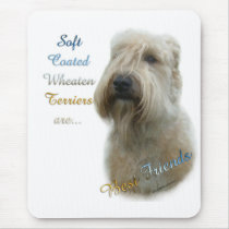 Soft Coated Wheaten Terrier Best Friend 2 mousepads