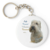 soft Coated Wheaten Terrier Best Friend Keychain