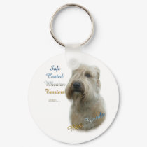 soft Coated Wheaten Terrier Best Friend Keychain