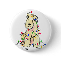 Soft Coated Wheaten Terrier - Christmas Pin