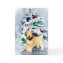 Soft Coated Wheaten Terrier Christmas cards