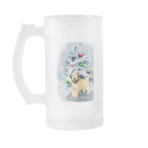 Soft Coated Wheaten Terrier Christmas mugs