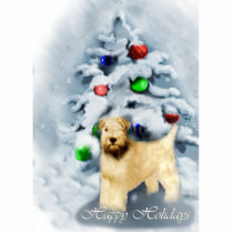 Soft Coated Wheaten Terrier Christmas photo sculptures by DogsByDezign Soft Coated Wheaten Terrier Christmas photo sculptures