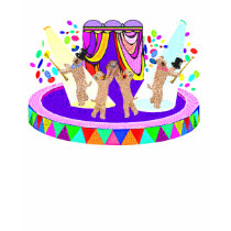 SOFT COATED WHEATEN TERRIER CIRCUS t-shirts