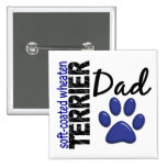 Soft-Coated Wheaten Terrier Dad 2 Pin