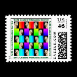 Soft Coated Wheaten Terrier Design Postage Stamp stamps