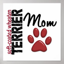 Soft-Coated Wheaten Terrier Mom 2 Poster