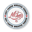 SOFT COATED WHEATEN TERRIER mom magnet