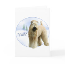 Soft Coated Wheaten Terrier Noel cards