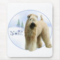 Soft Coated Wheaten Terrier Noel mousepads