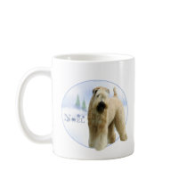Soft Coated Wheaten Terrier Noel mugs by GreyWolfCreation Soft Coated Wheaten Terrier Noel mugs