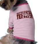 Soft Coated Wheaten Terrier Silhouette Dog Tee Shirt