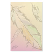 Soft Colored Feather Stationery by Lotacats Soft Colored Feather Stationery