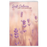 Soft colors 2011 calendar