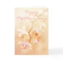 Soft & Faded Orchids Mother's Day Card