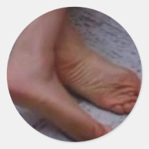 SOFT FEET ROUND STICKER