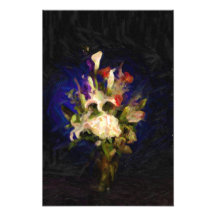 Soft flower arrangement art photo