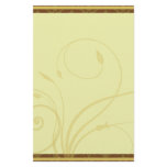 Soft Golden Flourish Stationary stationery