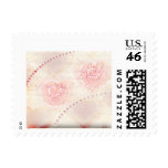 Soft heart and dot design stamps
