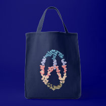Soft Heart Peace Symbol Bag by Lotacats Soft Heart Peace Symbol Bag