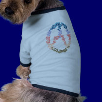 Soft Heart Peace Symbol Pet Clothing pet clothing by Lotacats Soft Heart Peace Symbol Pet Clothing pet clothing