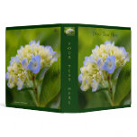 Soft Hydrangea Flower Photo Custom Avery Binder
