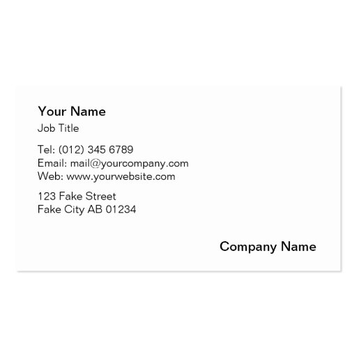 Soft Noise (Brown) Business Cards (back side)