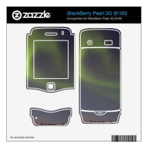Soft Northern Lights Decals For BlackBerry