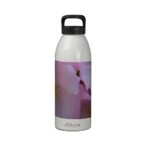 Soft Pink Begonia - A Summer Rainbow Water Bottle