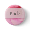 Soft pink Bride Button