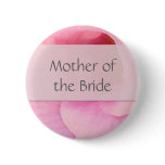 Soft pink Bride Button - Customized