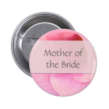 Soft pink Bride Button - Customized