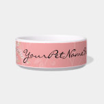Soft Pink Cherry Blossom pet bowls