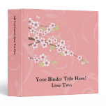 Soft Pink Cherry Blossom binders