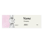 soft pink distressed damask pattern business card templates