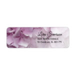 Soft Pink Hydrangea Return Address Labels